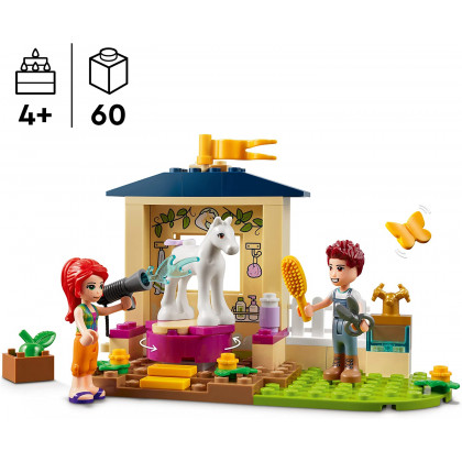 LEGO Friends 41696 - Stalla di toelettatura dei pony