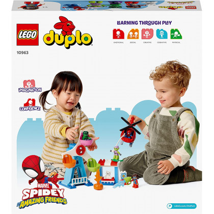 LEGO DUPLO 10963 - Spider-Man e i suoi amici: Avventura al Luna Park