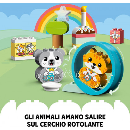 LEGO DUPLO 10977 - Il mio primo cagnolino e gattino con suoni
