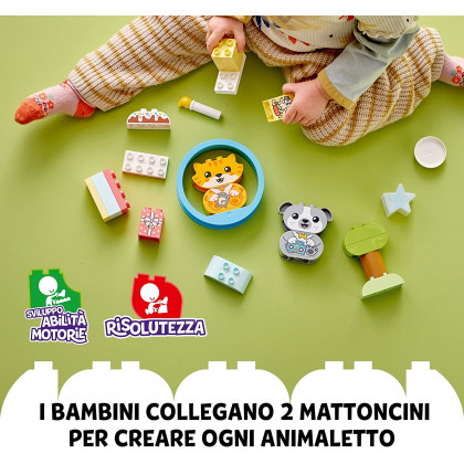 LEGO DUPLO 10977 - Il mio primo cagnolino e gattino con suoni