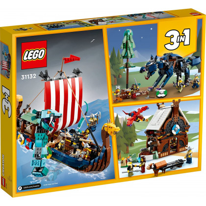 LEGO Creator 31132 - Viking Ship and the Midgard Serpent