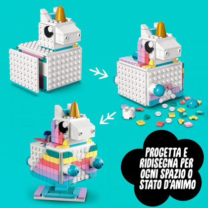 LEGO DOTS 41962 - Family Pack creativo - Unicorno