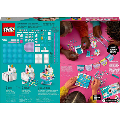 LEGO DOTS 41962 - Family Pack creativo - Unicorno
