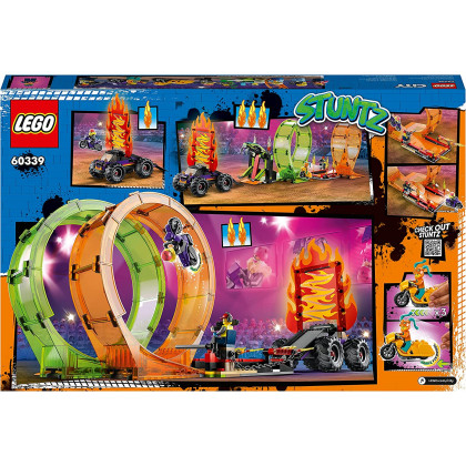 LEGO City 60339 - Double Loop Stunt Arena