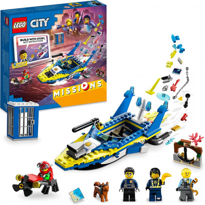 LEGO City 60355 - Missioni investigative della polizia marittima