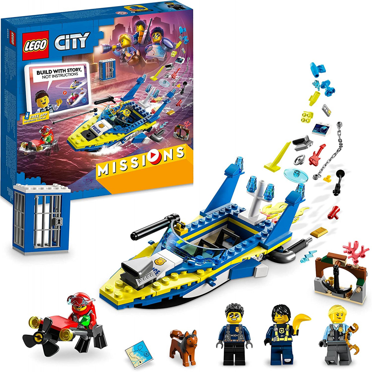 LEGO City 60355 - Water Police Detective Missions