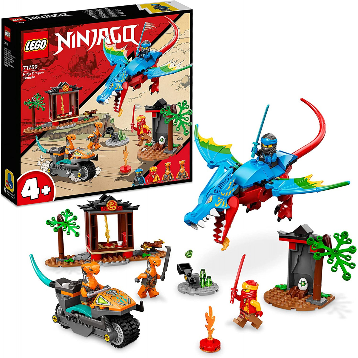 LEGO Ninjago 71759 - Ninja Dragon Temple