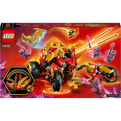 LEGO Ninjago 71773 - Raider-drago d’oro di Kai