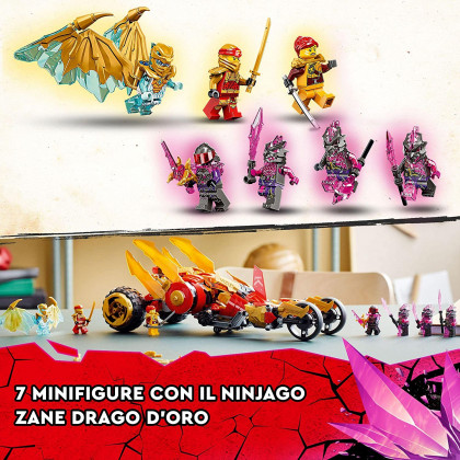 LEGO Ninjago 71773 - Raider-drago d’oro di Kai