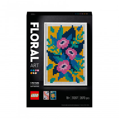LEGO Art 31207 - Motivi floreali