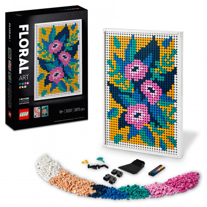 LEGO ART Floral Art 3in1 Crafts Set 31207