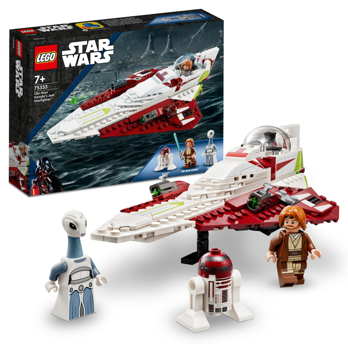 LEGO Star Wars Obi-Wan Kenobi’s Jedi Starfighter Set 75333