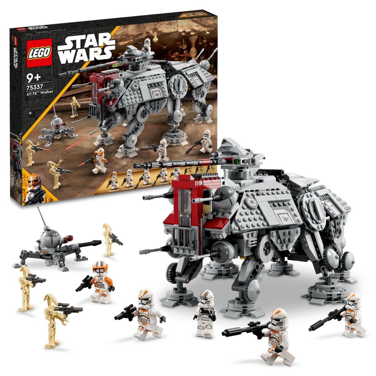 LEGO Star Wars AT-TE Walker Buildable Toy 75337