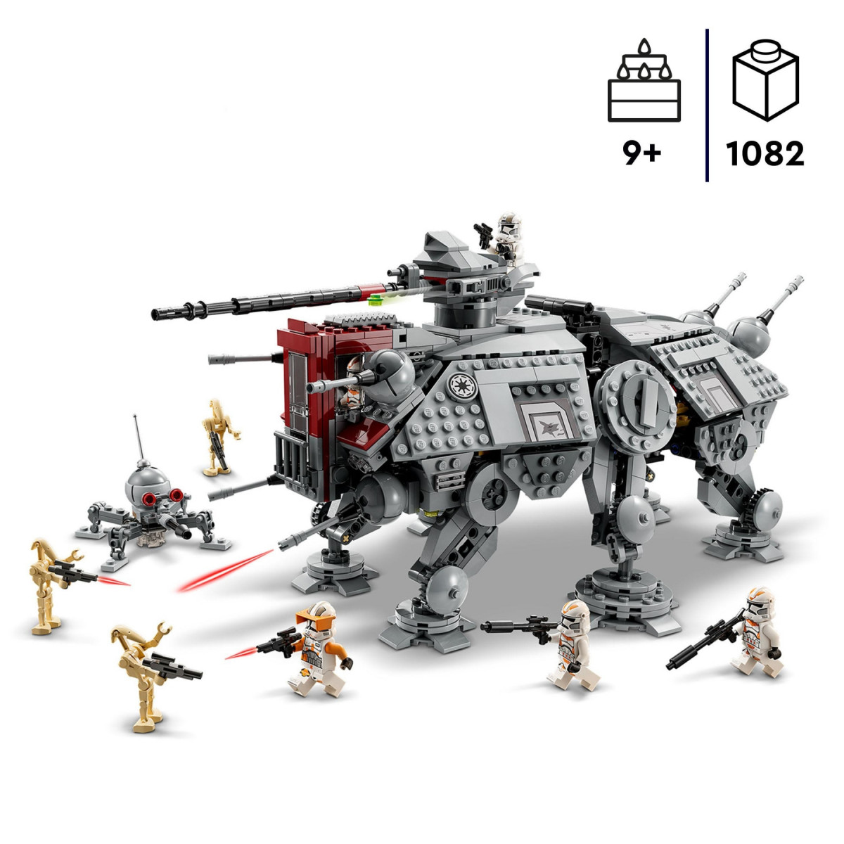 LEGO Star Wars AT TE Walker Buildable Toy 75337