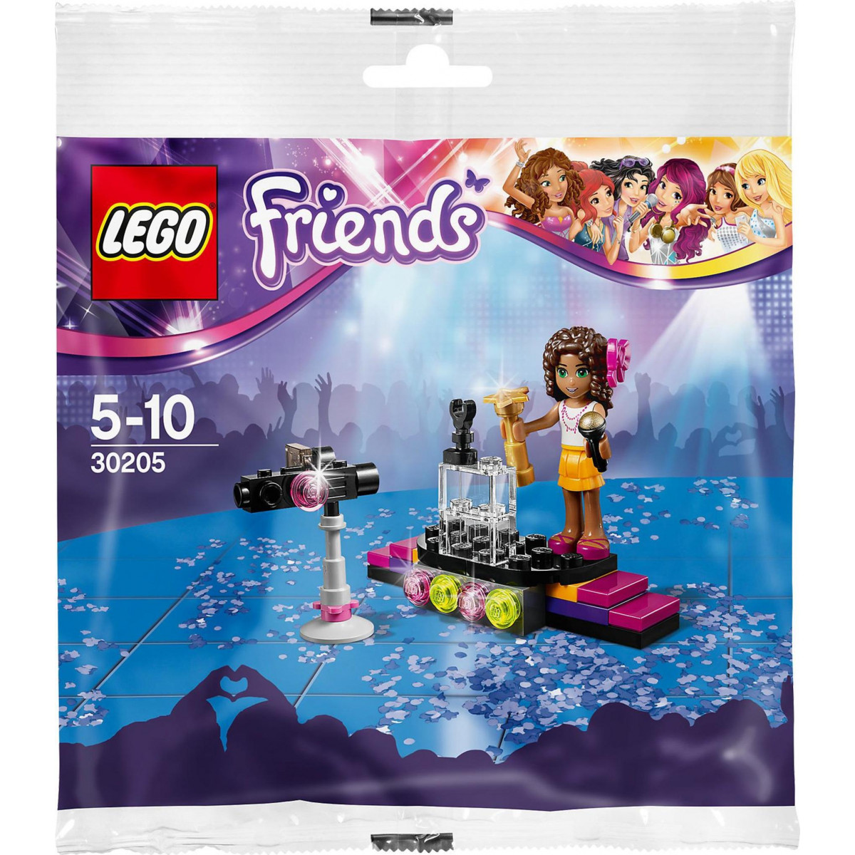 LEGO Friends 30205 - Tappeto Rosso da Pop Star polybag