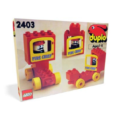LEGO Duplo 2403 - Fire Chief Building Set