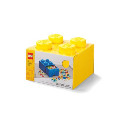 Lego 4005 - Yellow Storage Brick Drawer