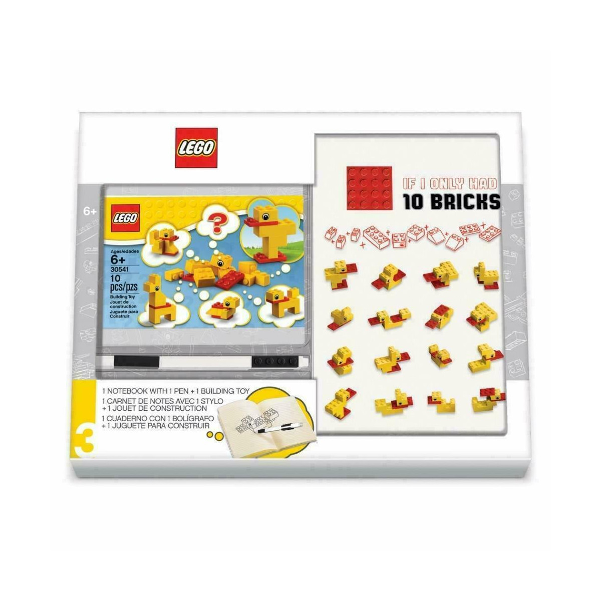Lego 52283 - Set notebook con penna e polybag papera
