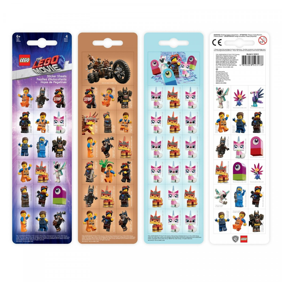 Lego 52313 - The Lego Movie 2 sticker sheets