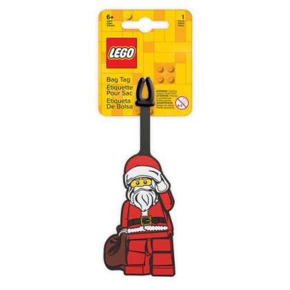 Lego 6313690 - Etichetta per bagagli Babbo Natale