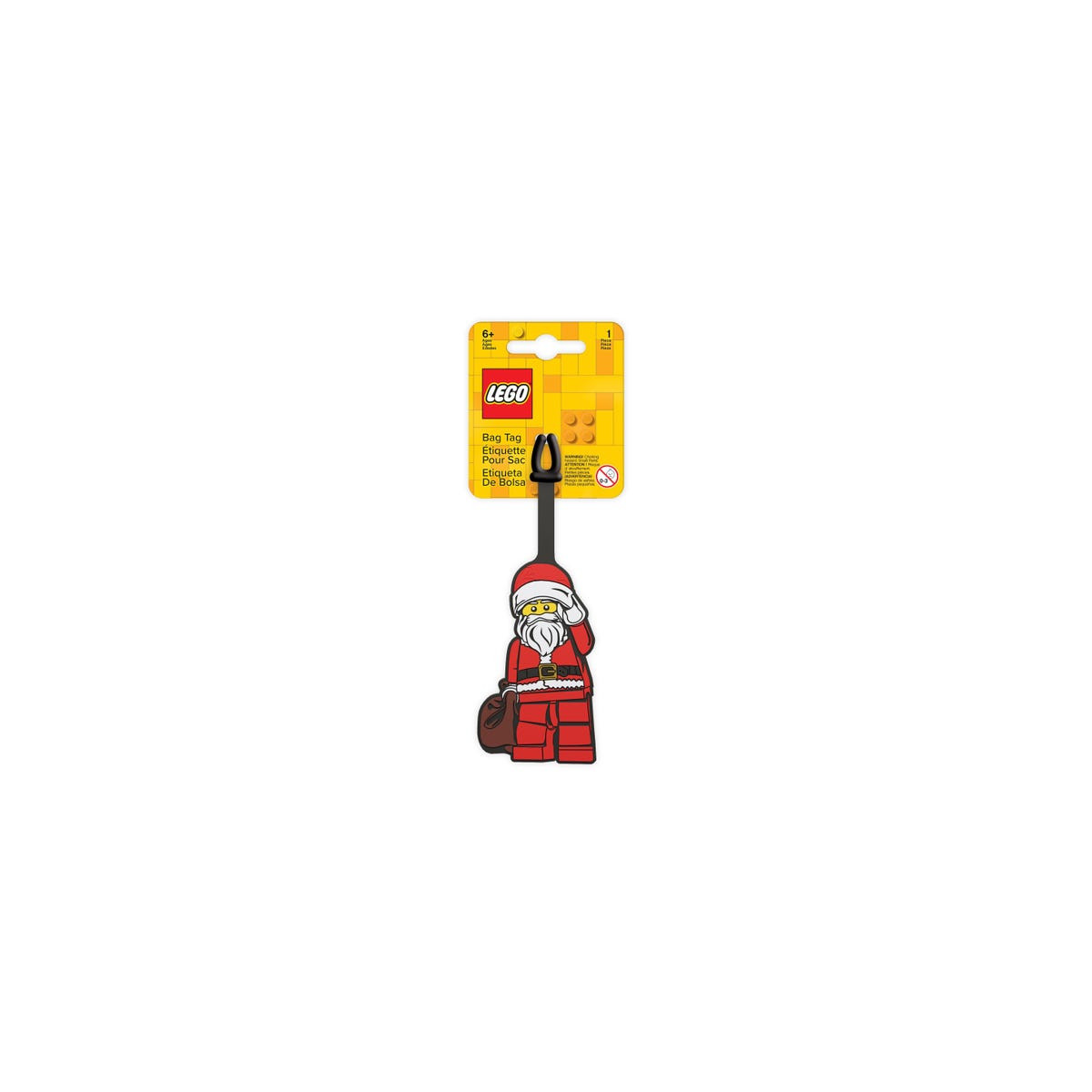 Lego 6313690 - Etichetta per bagagli Babbo Natale