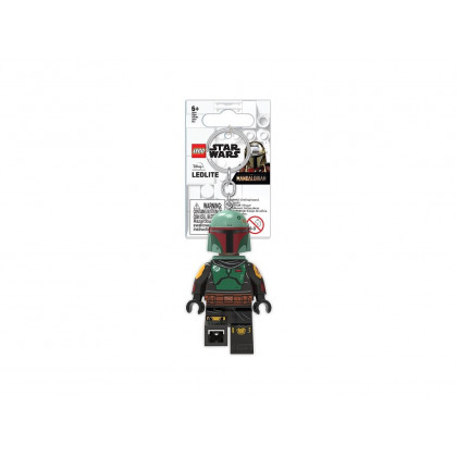 Lego LGL-KE188H - Torcia portachiavi Star Wars Boba Fett