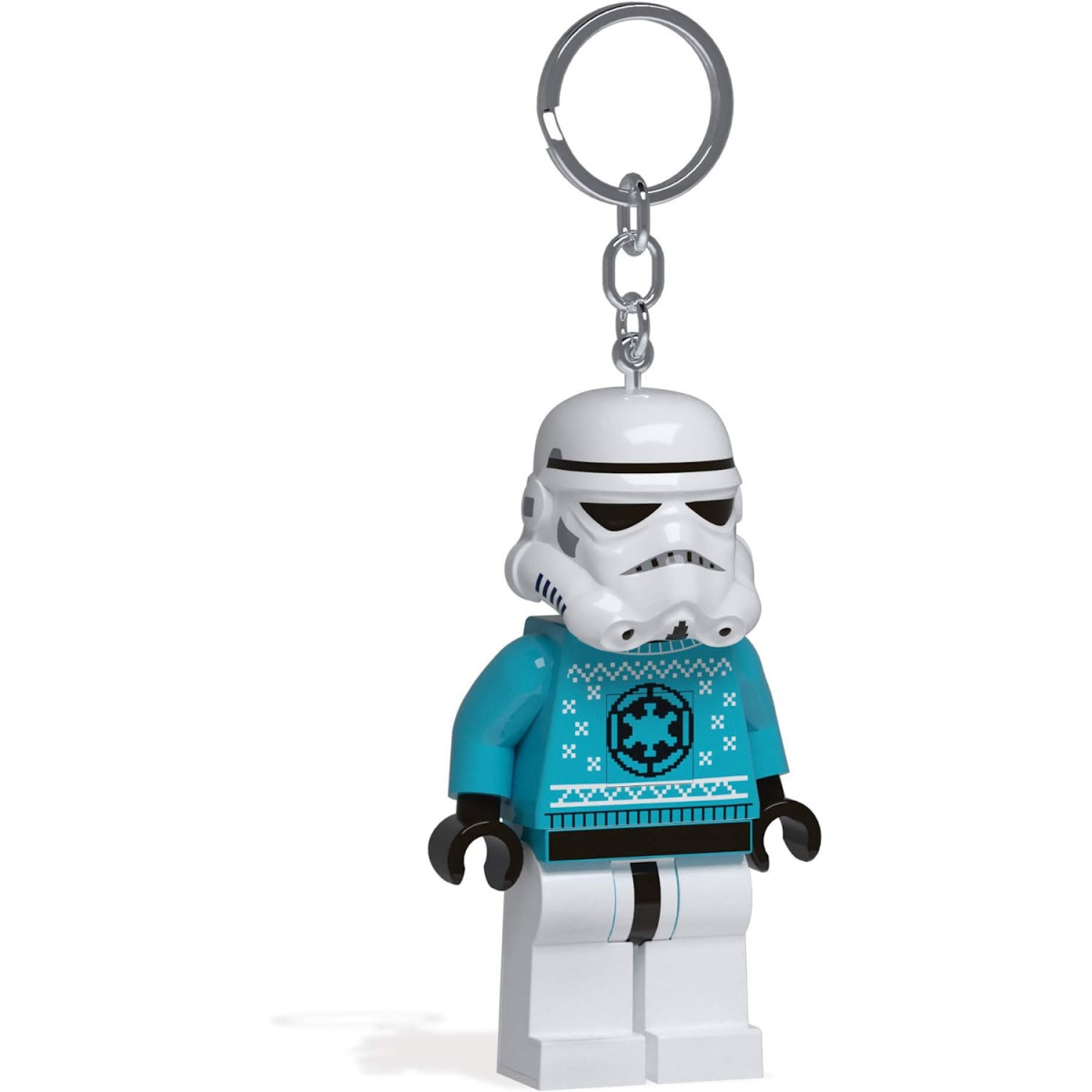 Lego LGL-KE174 - Torcia portachiavi Star Wars Stormtrooper edizione  natalizia
