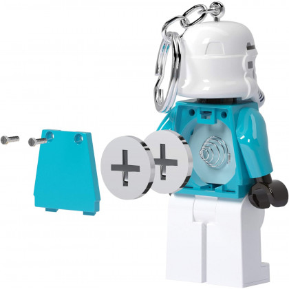 Lego LGL-KE174 - Torcia portachiavi Star Wars Stormtrooper edizione natalizia