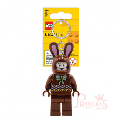 Lego LGL-KE180H - Torcia portachiavi coniglio di cioccolato