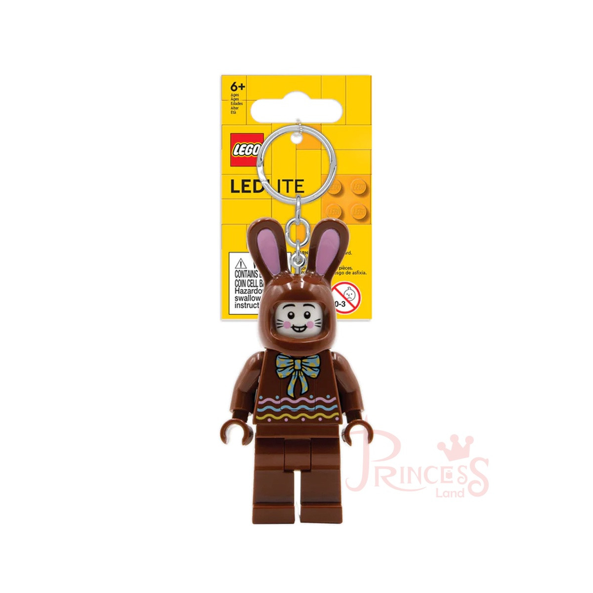 Lego LGL-KE180H - Torcia portachiavi coniglio di cioccolato