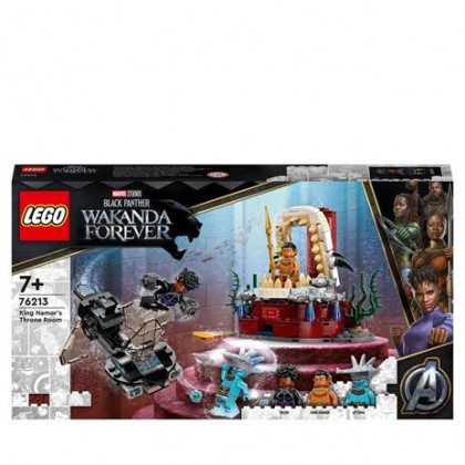 Lego 76213 - Black panther Wakanda forever La stanza del trono di Re Namor