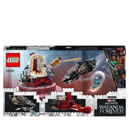 Lego 76213 - Black panther Wakanda forever La stanza del trono di Re Namor