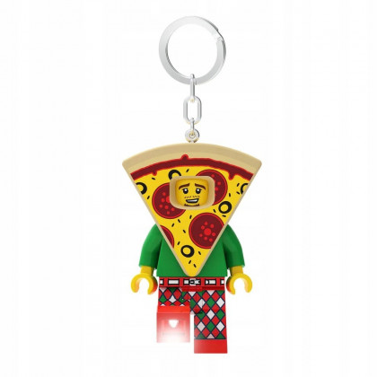 Lego LGL-KE176H - Torcia portachiavi uomo pizza