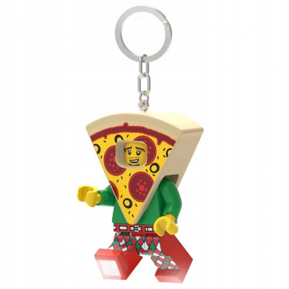 Lego LGL-KE176H - Torcia portachiavi uomo pizza