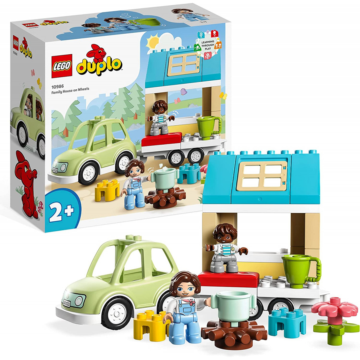 Lego Duplo 10986 - Town Family House on Wheels