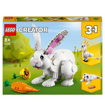 Lego 31133 - Creator 3in1 White Rabbit Toy Animal Set