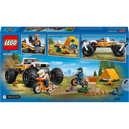Lego 60387 - City 4x4 Off-Roader Adventures Car Set