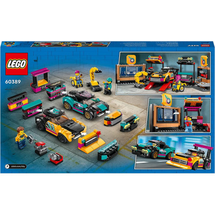 Lego 60389 - City Custom Car Garage Mechanic Set
