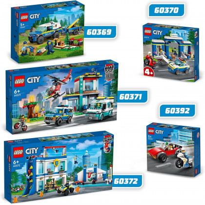 Lego 60392 - City Police Bike Car Chase Toy for Kids