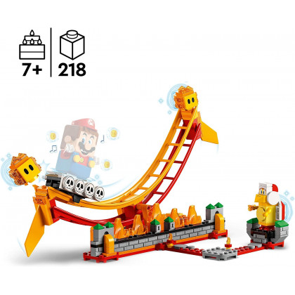 Lego 71416 - Super Mario Pack di espansione Giro sull’onda lavica