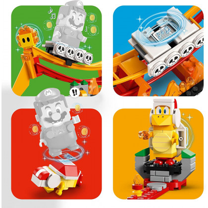 Lego 71416 - Super Mario Pack di espansione Giro sull’onda lavica