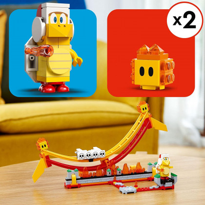 Lego 71416 - Super Mario Lava Wave Ride Expansion Set