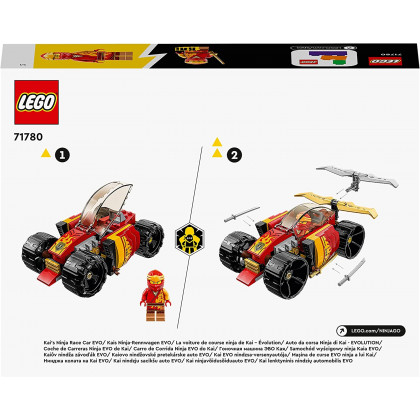 Lego 71780 - NINJAGO Auto da corsa Ninja di Kai - EVOLUTION