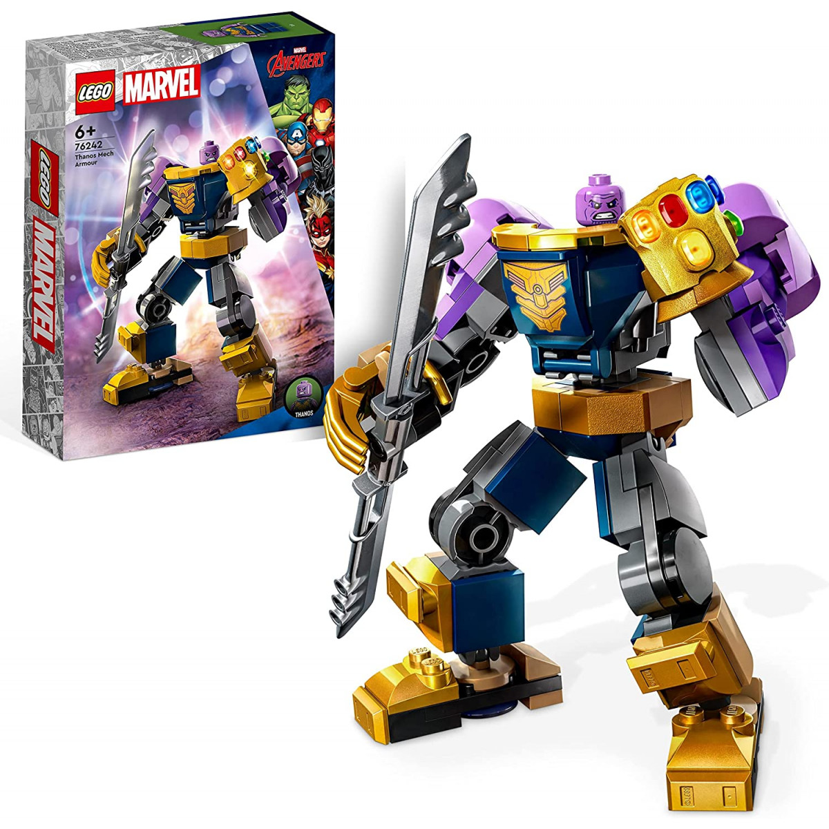 Lego 76242 - Marvel Avengers Armatura Mech Thanos