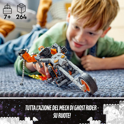 Lego 76245 - Marvel Avengers Mech e Moto di Ghost Rider