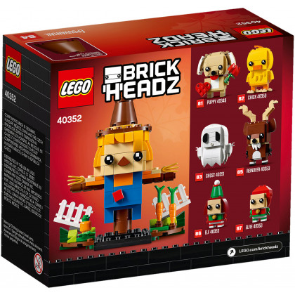 Lego 40352 - Brick Headz Thanksgiving Scarecrow