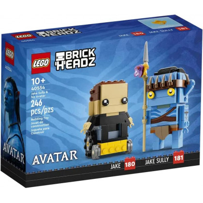 Lego 40554 - BrickHeadz Jake Sully e il suo Avatar