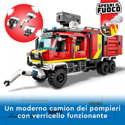 Lego 60374 - City Fire Command Unit Truck Toy