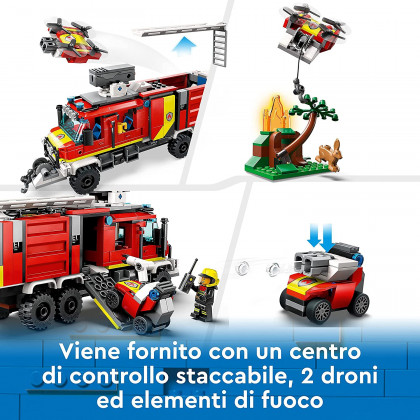 Lego 60374 - City Fire Command Unit Truck Toy