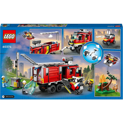 Lego 60374 - City Fire Command Unit Truck Toy
